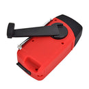 Hand Crank Solar Powered AM/FM/NOAA Radio Charger Emergency LED Flashlight Newly