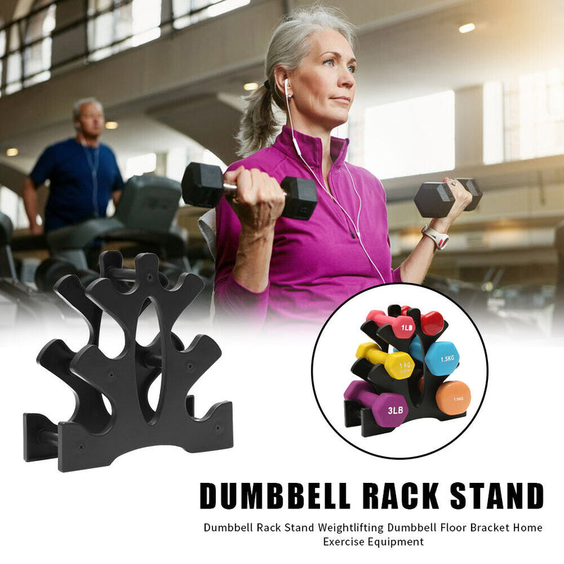 Weightlifting Dumbbell Stand Rack Dumbbell Floor Bracket Exercise Equipment