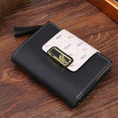 Tassels Women Short Wallet PU Leather Clutch Card Bag Female Folding Coin Pur