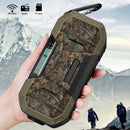 Multifunctional Portable Speaker Hand Crank Solar Radio AM/FM (Army Green)