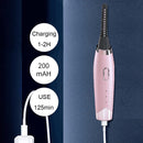 Electric Heated Eye Lashes Curler Cosmetics Applicator Long Lasting USB Cha