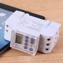 220VAC 16A Din Rail Digital Programmable Timer Switch Relay Timer Control