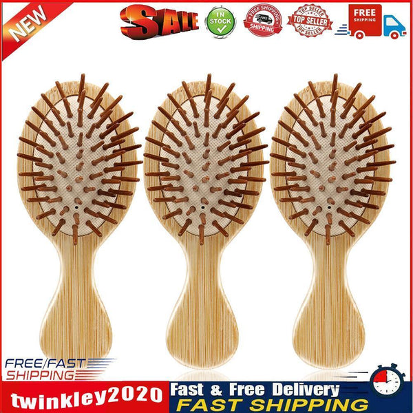 Wooden Cushion Airbag Comb Anti-static Hair Loss Scalp Massage Hair Brush Newly