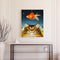 #A Cat Partial Oil Paint By Numbers Kit DIY Home Decoration Gift Wall Art Pict