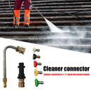 Pressure Washer Gun Adapter 120 Degree Extension Wand 5 Tips for Karcher