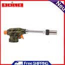 Portable 1300-Degree Gas Flame Burner Flamethrower with Adjustable Hose