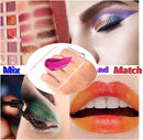 Eyeshadow Cremes Professional Mixing Tray Hand-held Acrylic Makeup Palette