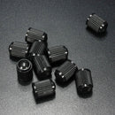 100 Pcs Car Truck Bicycle Motorcycle Plastic Wheel Y5G6 Air Valve Stem Tyre N8X9