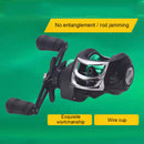 17+1 BBs 7.2/1 Fishing Reel Metal Line Cup Baitcasting Wheel Carp Fishing Tackle