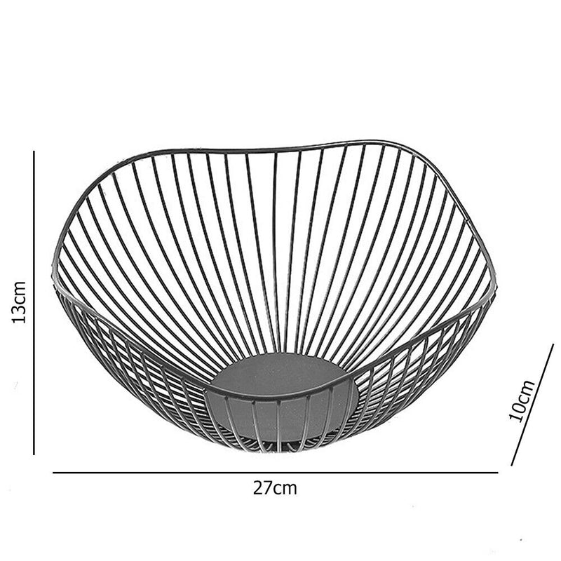 Fruit Organizer Holder Desktop Sundries Book Storage Basket Fruit Drying Rack