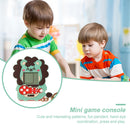 ABS Handheld Game Console Lion Shaped Nostalgic Toys Keychain Design (Green