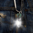 Multi-function COB LED Flashlight Rechargeable Keychain Camping Emergency Light