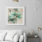 Full Embroidery Cotton Thread Cross Stitch 11CT Counted DIY Lotus Leaf Kit