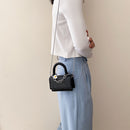 Ladies Mini Shoulder Handbags Women PU Leather Flower Chain Crossbody Tote Bag
