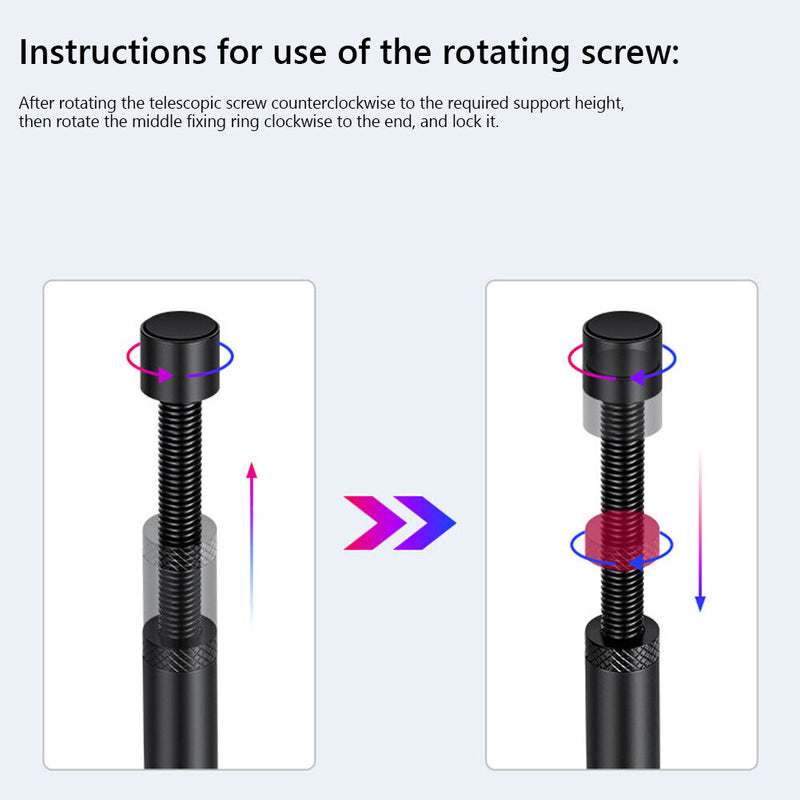 Graphics Card GPU Holder Support Telescopic Rotary Video Card Sag Bracket Jack