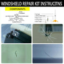 Professional Quality Windshield Repair Glass Corrector 2Q6W F5 Set Q2E2