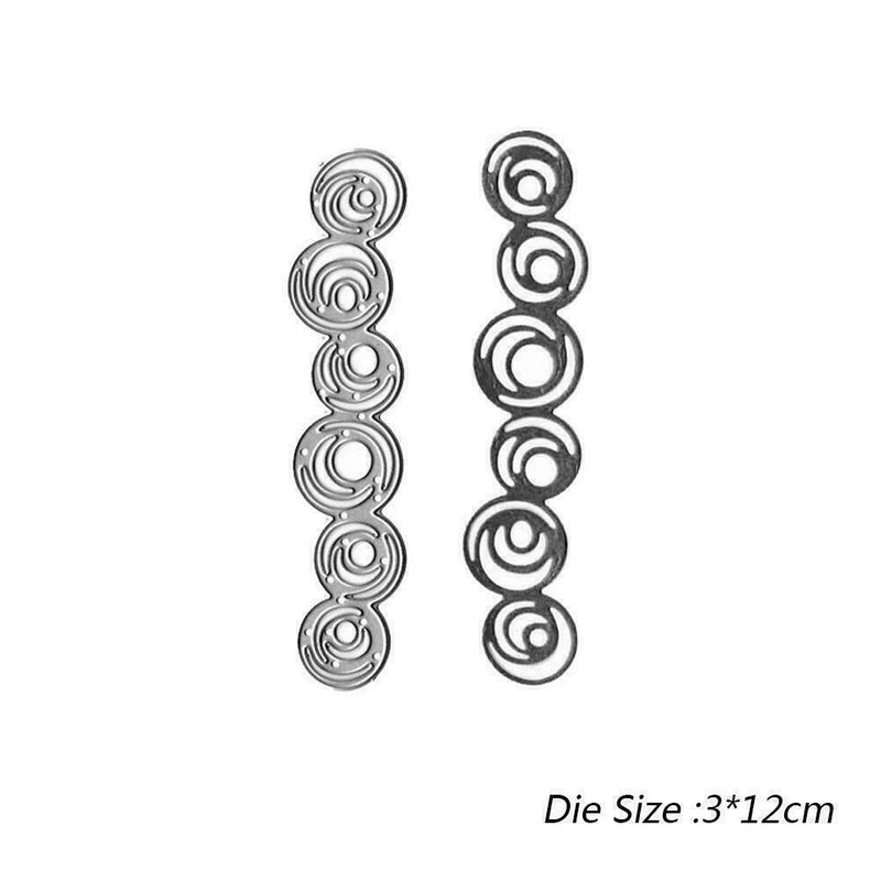 Metal Cutting Die Scrapbook Embossed Folder Paper Card hot Stamp R9J4