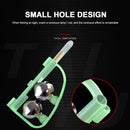 10pcs/Set Luminous Twin Bells Fishing Bite Alarms Portable Fishing Tackle