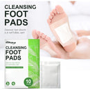 Anti-edema Use Easily Ginger Foot Pad Body Toxins Cleansing Herbal Adhesive