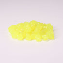 100pcs Luminous Glowing Stones Glow in the Dark Garden Decor Pebble (E) Newly