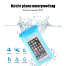 Waterproof Phone Case Underwater Touch Screen Mobile Phone Bags (Blue)