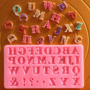 Decorating Bakeware Mould Alphabet Silicone Mold Capital Letter Cake Fondant