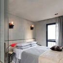 Hardwire Fixtures Wall Sconce Edison Wall Light with Seeded Glass Shade
