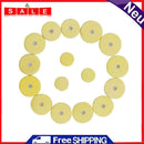 16pcs Flute Button Pads Spacer Woodwind Instrument Replacement Repair Gasket