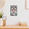 #A Santa Claus Partial Cross Stitch 14CT Cotton Thread Printed Embroidery Kits