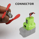 Battery Power Adapter Power Connector with Fuse Switch Wire Terminals for Ryobi