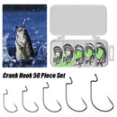 Ring Sequins Carbon Steel Luminous beads Soft lure Fishing Hook Jigging Bait
