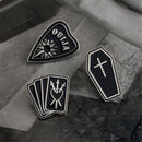 Witches Cartoon Dripping Oil Spells Brooch Clothes Lapel Pin Badge Enamel Pins