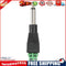 6.35mm Mono TS Male to AV Screw Video Balun Terminal Adapter Converter Plug