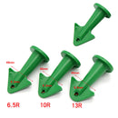 Caulking Construction Silicone Remover Caulk Finisher Grout Scraper (Green)
