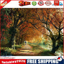 Painting By Numbers Kit DIY River Tree Hand Painted Canvas Oil Art Picture