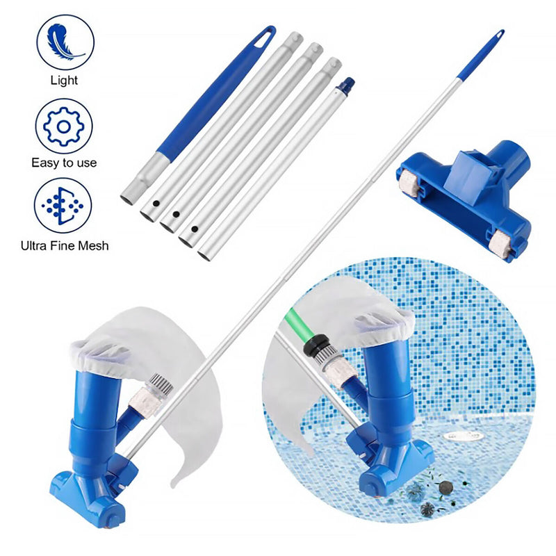 Pool Cleaner - Attached to Garden Hose Above Swimming Pool Vacuum Jet Cleaner