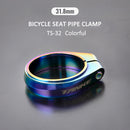 #A 31.8mm 34.9mm Bicycle Saddle Seat Tube Clip Road Mountain Bike Seatpost Clamp