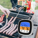 Meat Kitchen Thermometer BBQ Cooking Temperature Probe Meter Timer (Black)