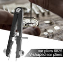 V-shape Watch Strap Case Opener Remover Watch Bracelet Band Pliers (Black) Newly