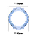 Transparent Smart Watch Cover for Huami Amazfit T-Rex PRO/T-Rex (Purple)