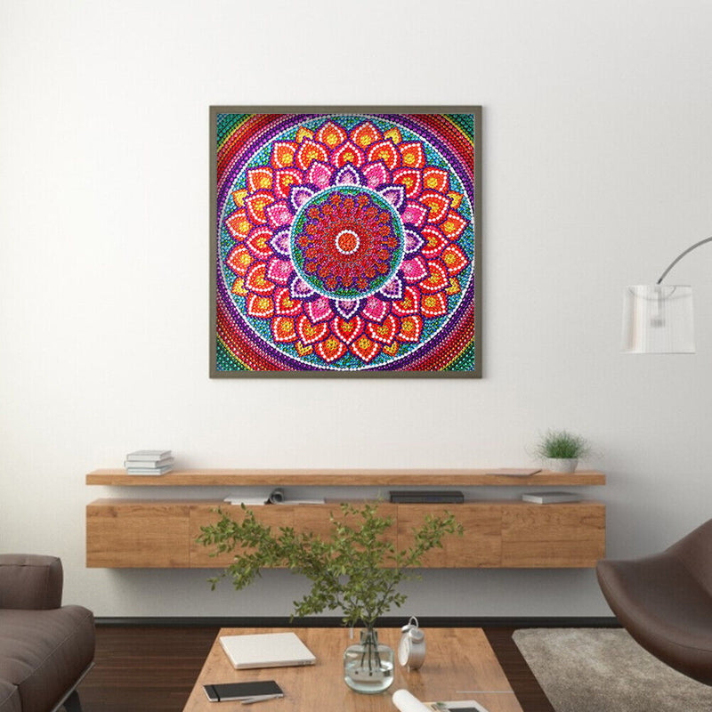 Special Shaped Crystal Full Drill Mandala Abstract Diamond Painting(KA138) Newly
