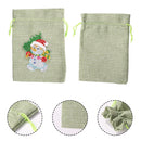 Christmas Diamond Painting Shopping Tote Mosaic Drill Candy Bag (Snowman)