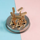 Magnetic False Nail Tips Practice Display Stand Manicure Art Polish Show Holder