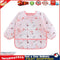 Baby Feeding Bibs Kids Waterproof Long Sleeve Coverall (0-3Years Flamingo) Newly
