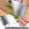 Steel Kitchen Finger Hand Protector Guard Chop Slice Cook`