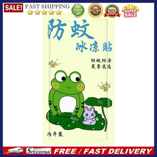 2pcs Cute Ice Cold Paste Kids Fever Pain Relief Summer Physical Cooling Stick