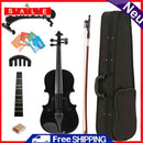 1/8 Splint Acoustic Violin Bright Fiddle Exerciser Set for Musical Lover Student