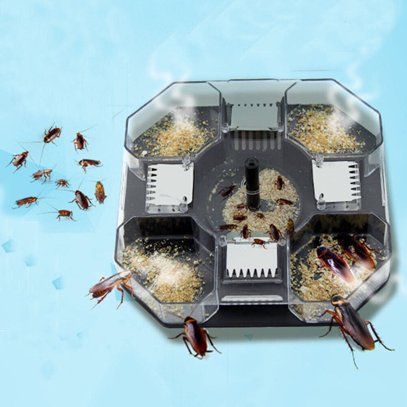 Household Cockroach Trap Box Cockroach Insect Pets Catcher Killer Traps for