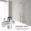 3 Way 1/2 Shower Faucet Water Splitter Shower Valve Diverter Nozzle Adapter