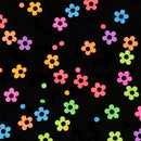 Neon Nail Glitter Flakes Flower Shape Sequins Hollow Out Glitter Flakes